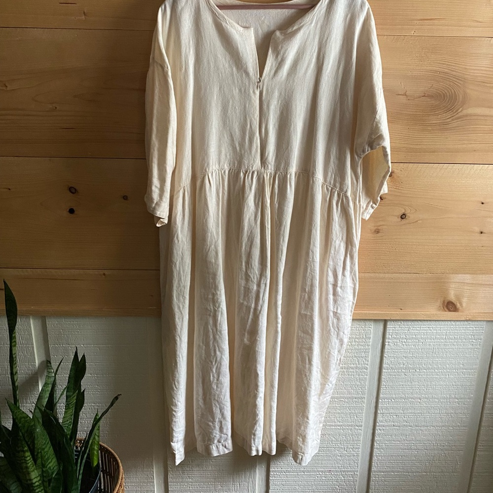 Yayiandpony Vanilla Cream Maxi Dress